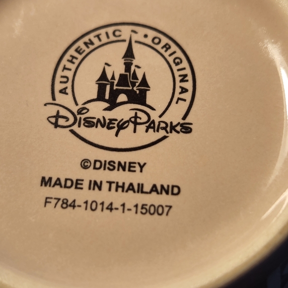 Authentic Disney Mickey Mouse Ceramic Coffee Cup w/ Silicone Lid & Sleeve RARE - Picture 8 of 8